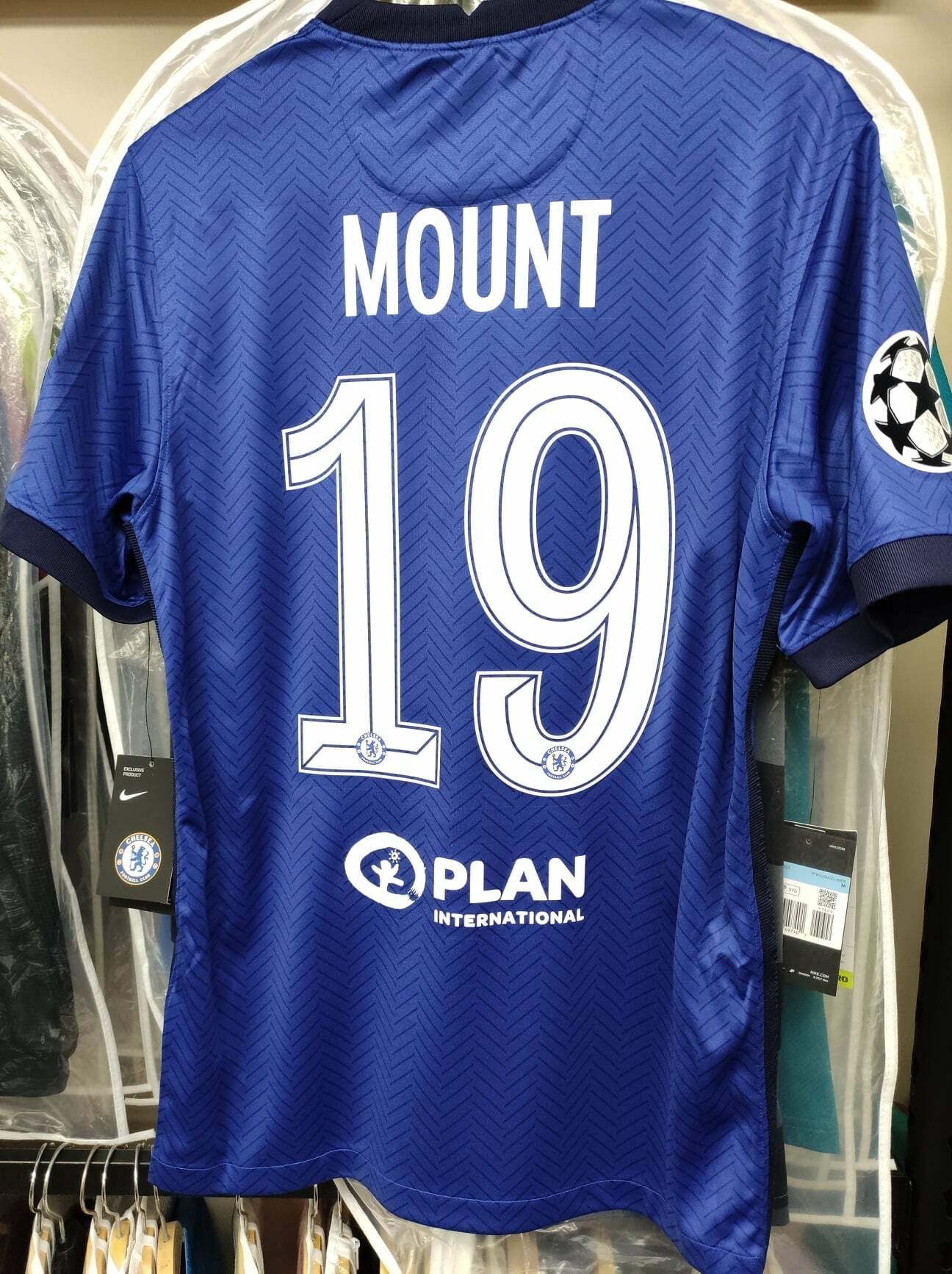 20-21車路士主場歐聯決賽版球迷版球衣