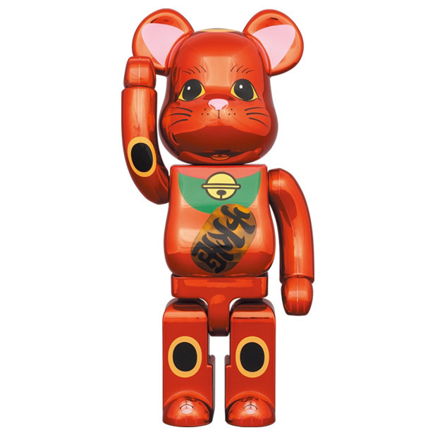 🥇現貨🥇Bearbrick 400% 梅金發光 招財貓