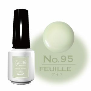Genish GN95 Feuille 淡葉綠 60秒速乾指甲油