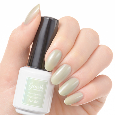 Genish GN95 Feuille 淡葉綠 60秒速乾指甲油
