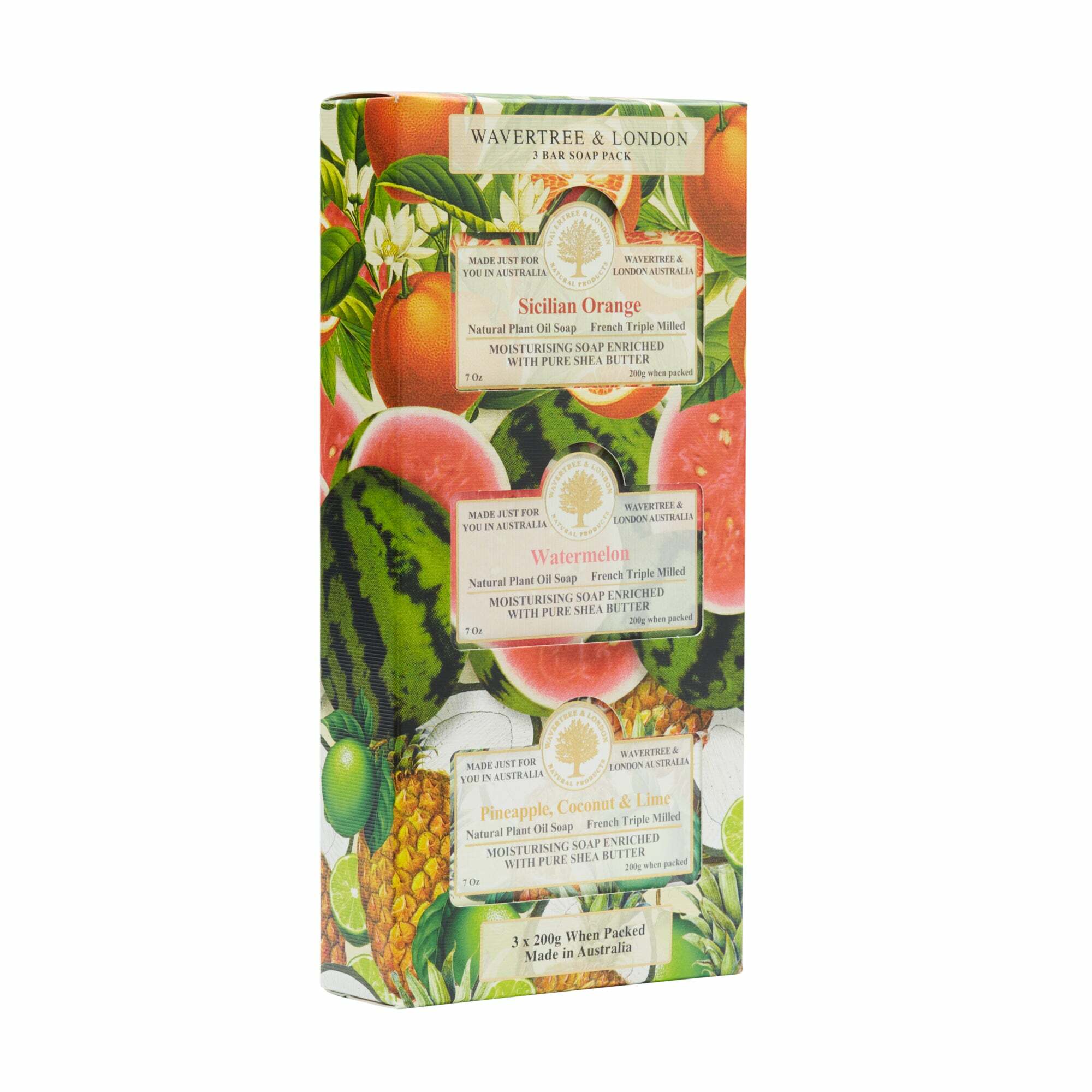 【Wavertree & London】Trio Soap Gift Set Fruit Salad