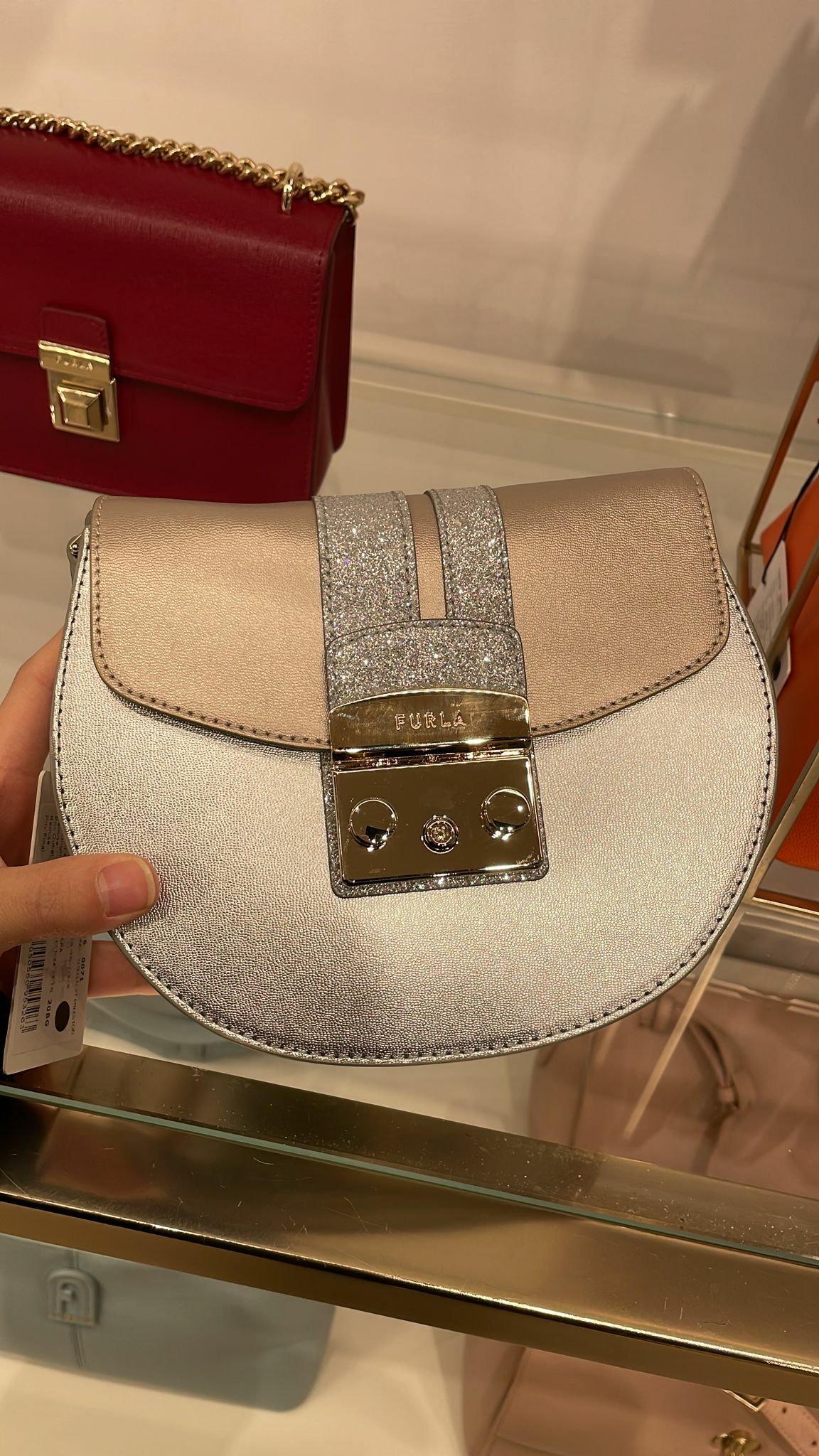 FURLA CROSSBODY ROUND BAG