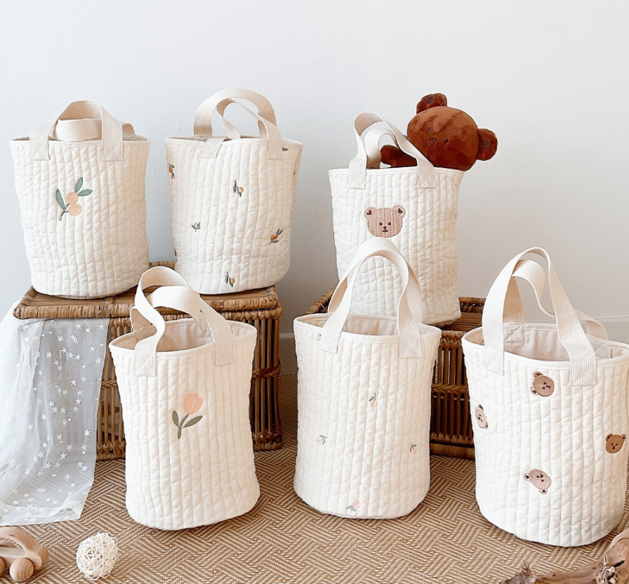 多款刺繡圖案手提包