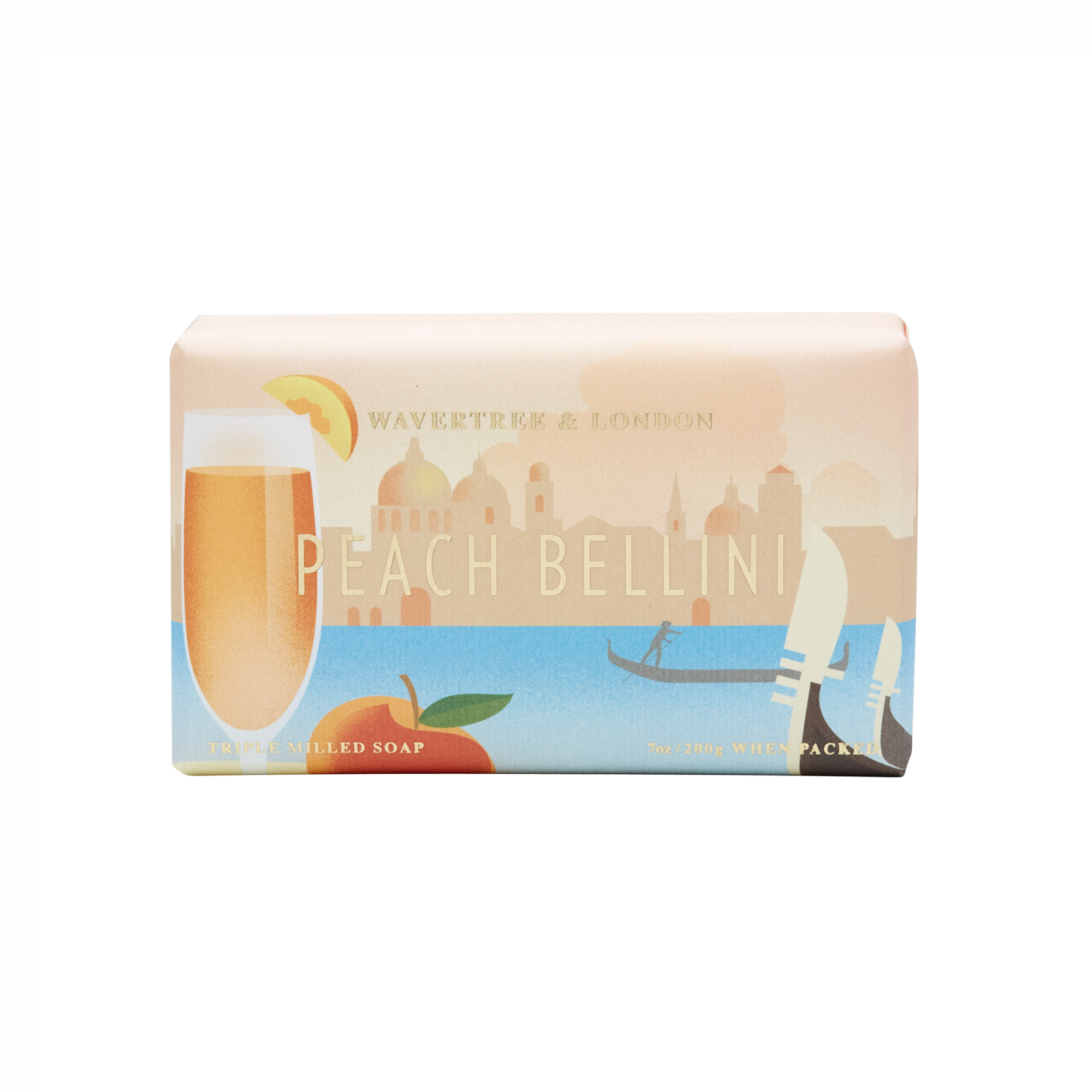 【Wavertree & London】Peach Bellini Soap 200G