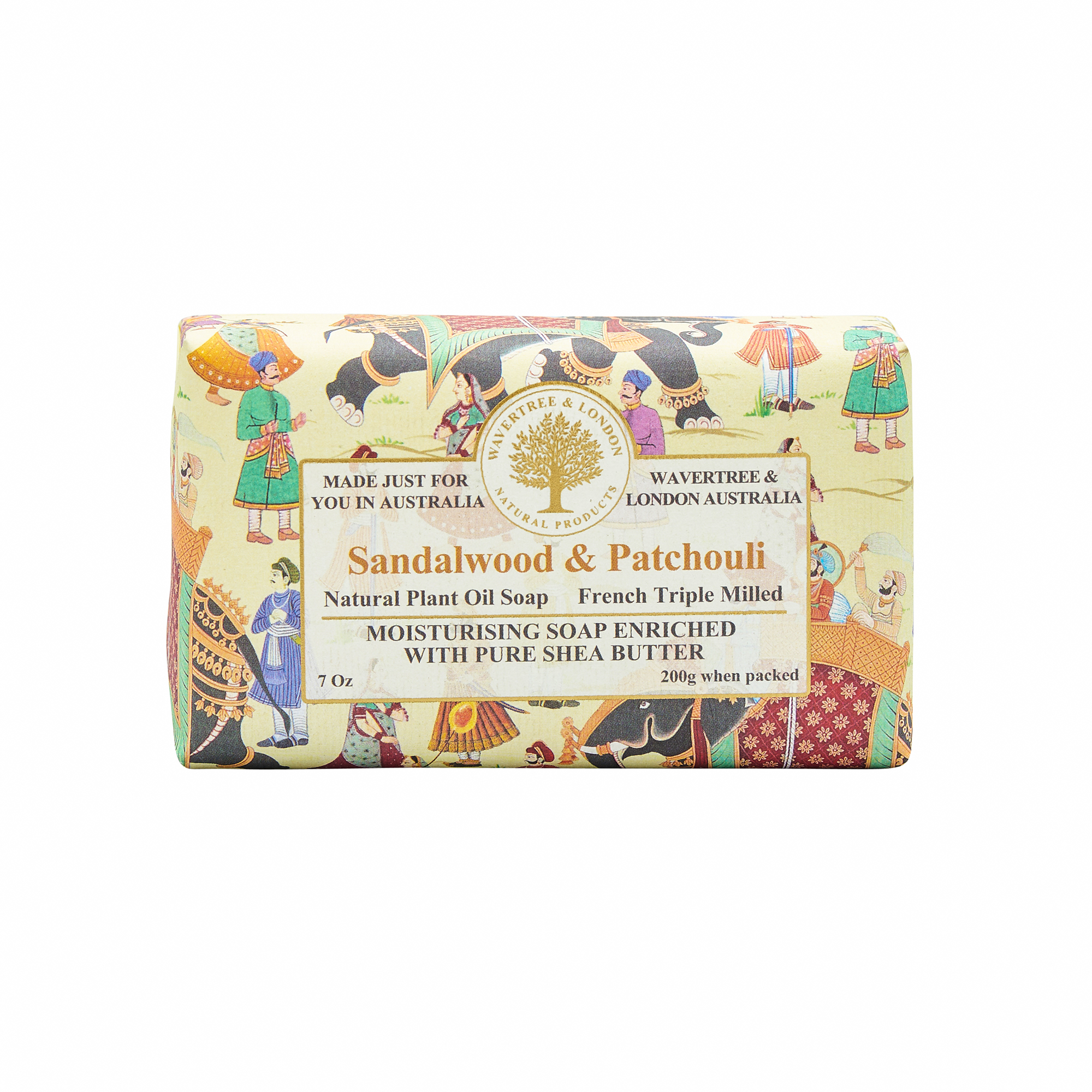 【Wavertree & London】Sandalwood & Patchouli Soap 200G