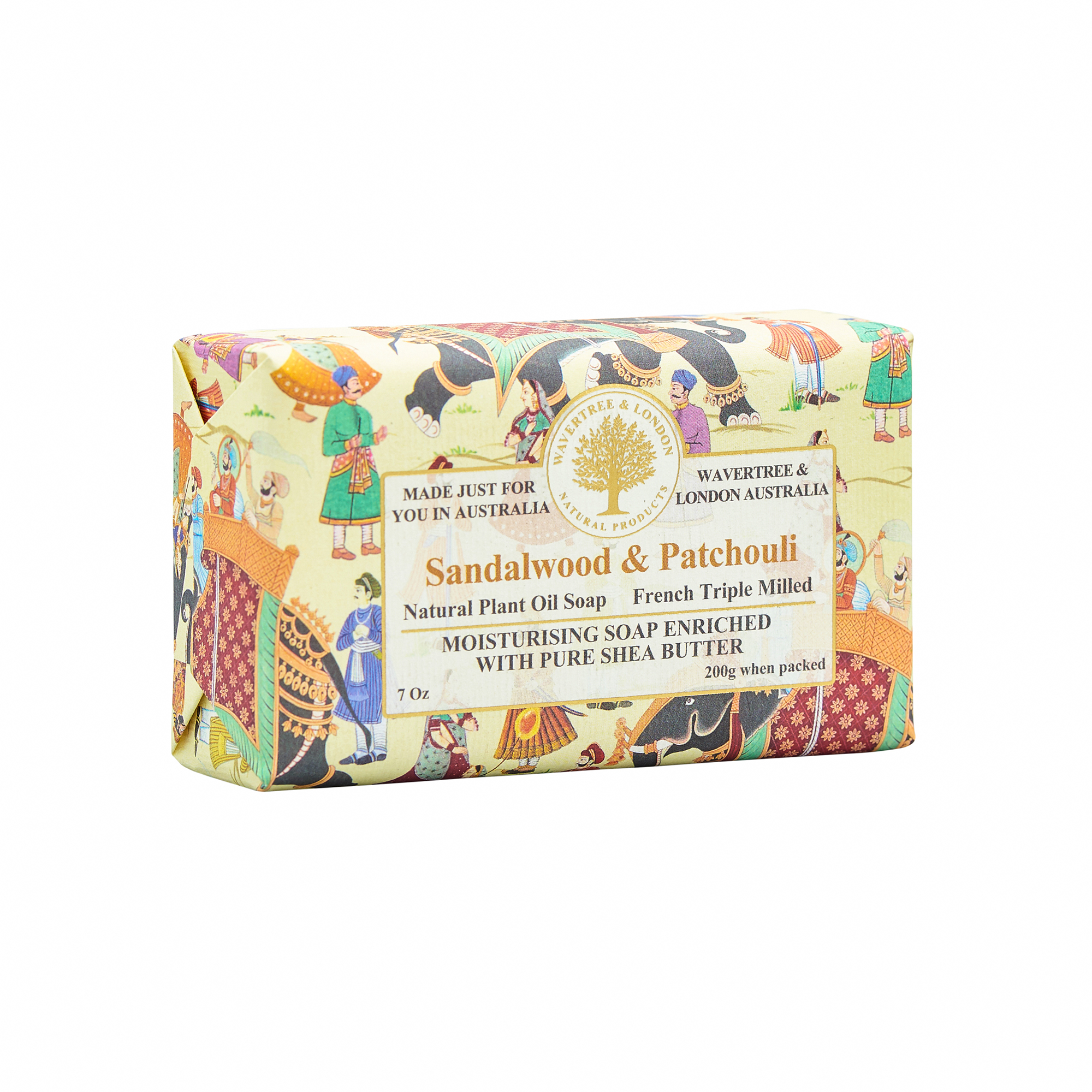 【Wavertree & London】Sandalwood & Patchouli Soap 200G