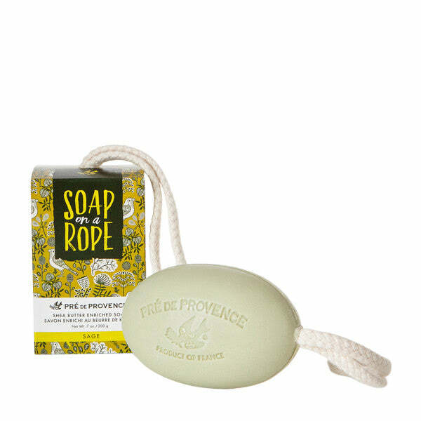 【Pré de Provence】Soap on a Rope - Sage 200G