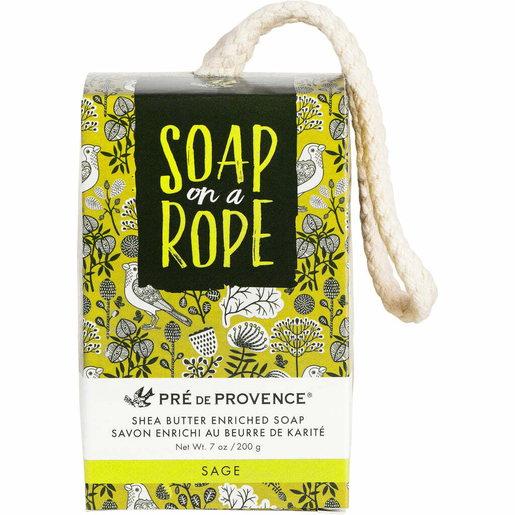 【Pré de Provence】Soap on a Rope - Sage 200G