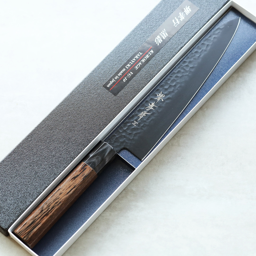 堺孝行 黑影 和牛刀 210mm VG10鋼