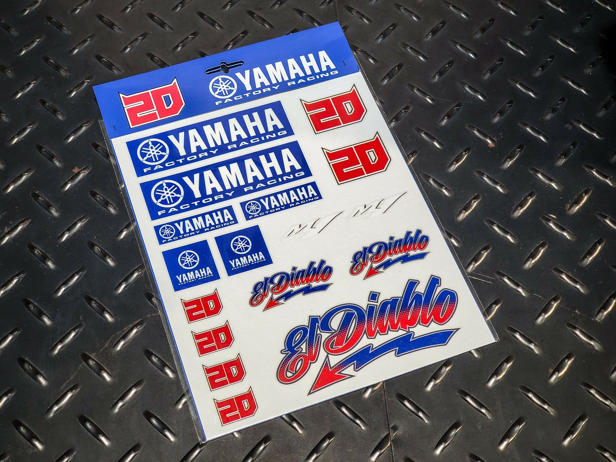 MotoGP FQ20 YAMAHA 貼紙 FABIO QUARTARARO MotoGP周邊