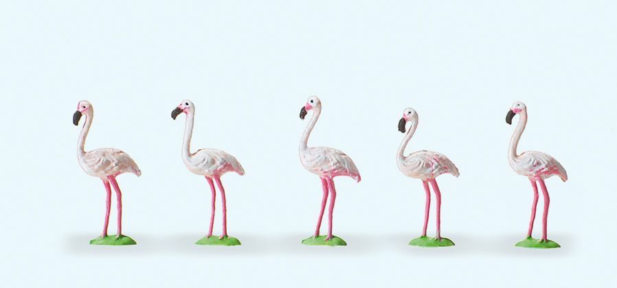 Preiser 20372 HO scale, Flamingos