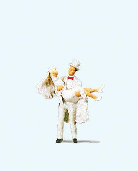Preiser 28029 HO scale, bridal couple