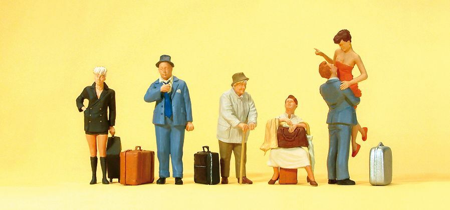 Preiser 10540 HO scale, traveler