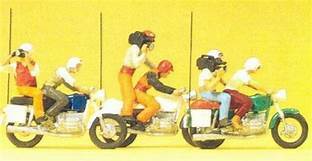 Preiser 25102 HO規 電視轉播車