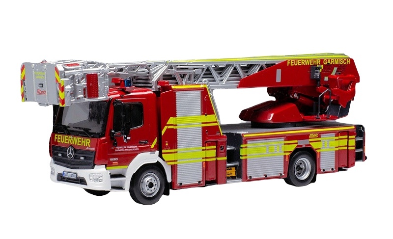 1/43 IXO Mercedes Atego DLK 23/12 Metz Volunteer (TRF020S)