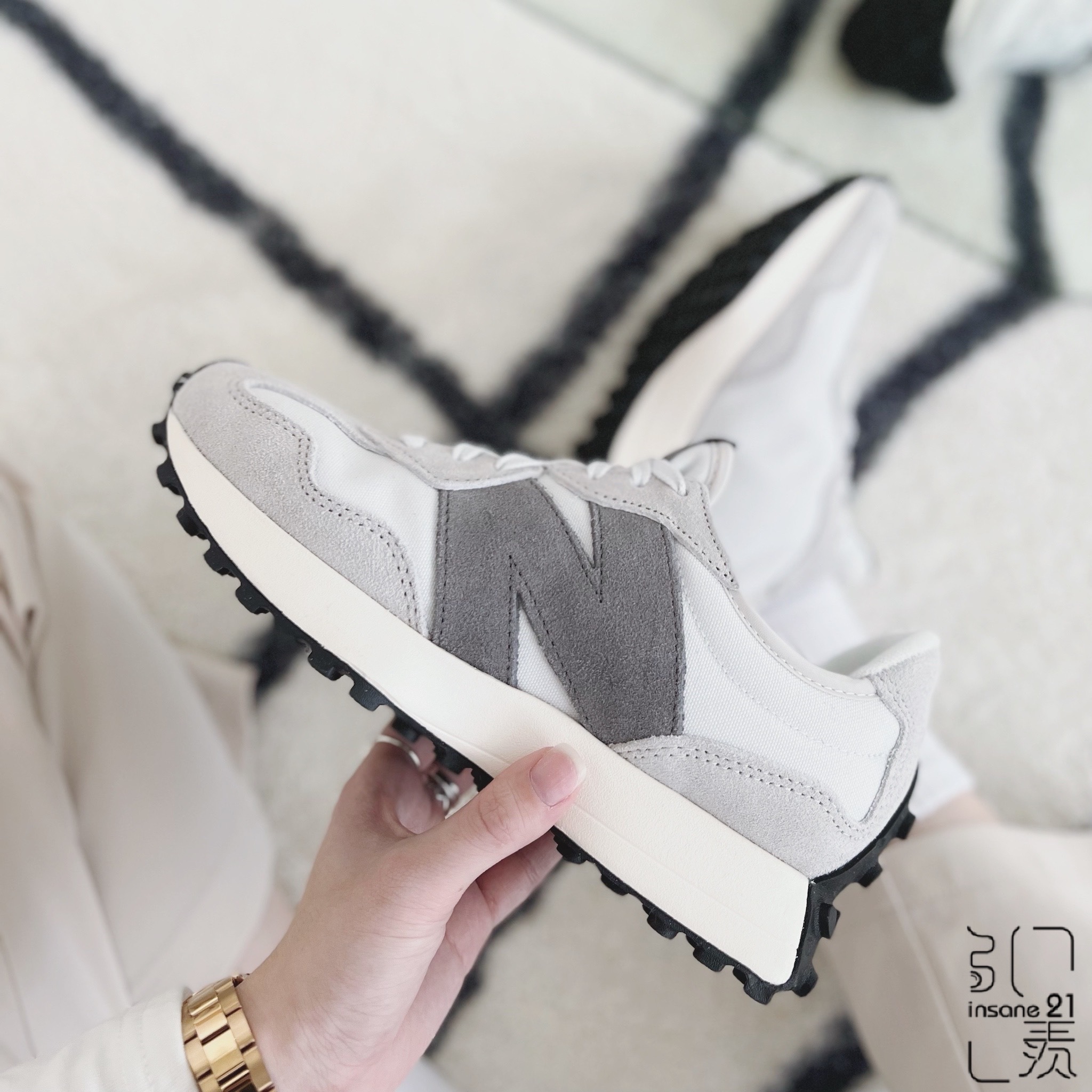 New Balance 327 白灰 海鹽灰 MS327WE 芝麻牛奶 全新正品