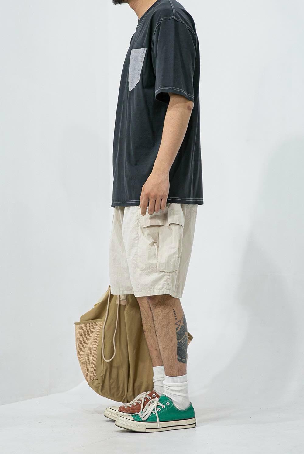 【ANGLAN】Volume Cargo Shorts ANGLAN Volume Cargo Shorts