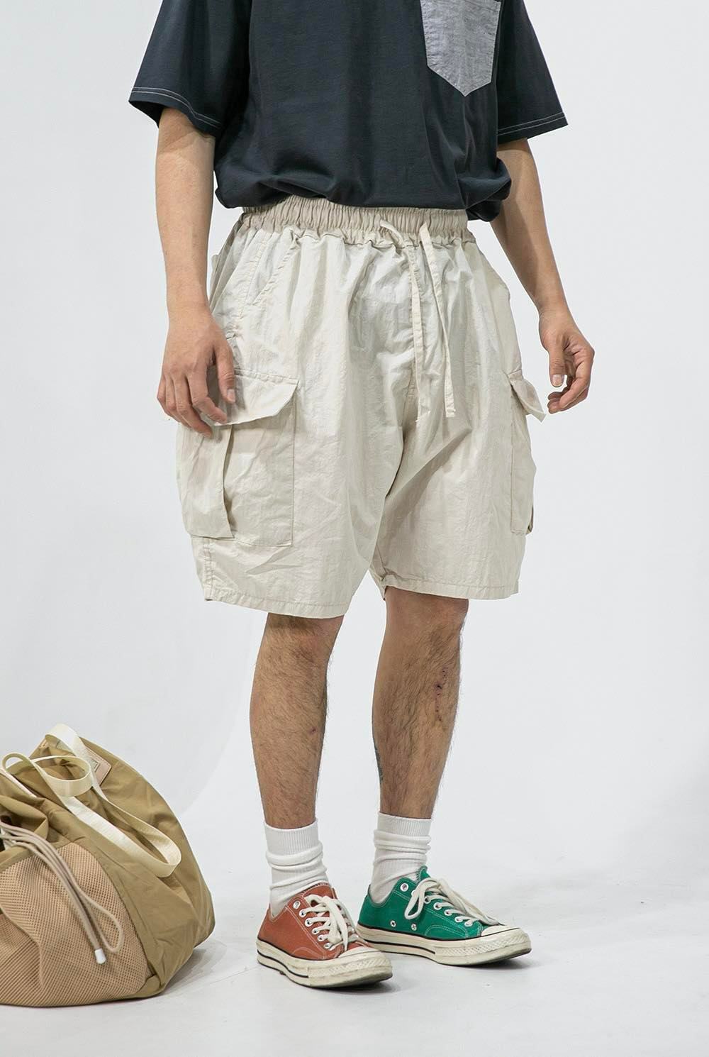 【ANGLAN】Volume Cargo Shorts ANGLAN Volume Cargo Shorts