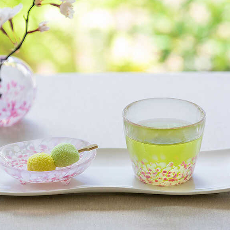 ADERIA 津輕櫻花 蕎麥豬口/清酒杯