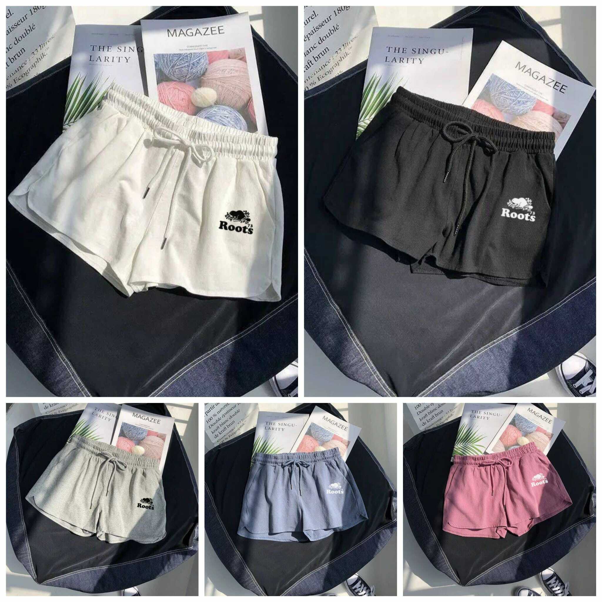Roots純色短褲