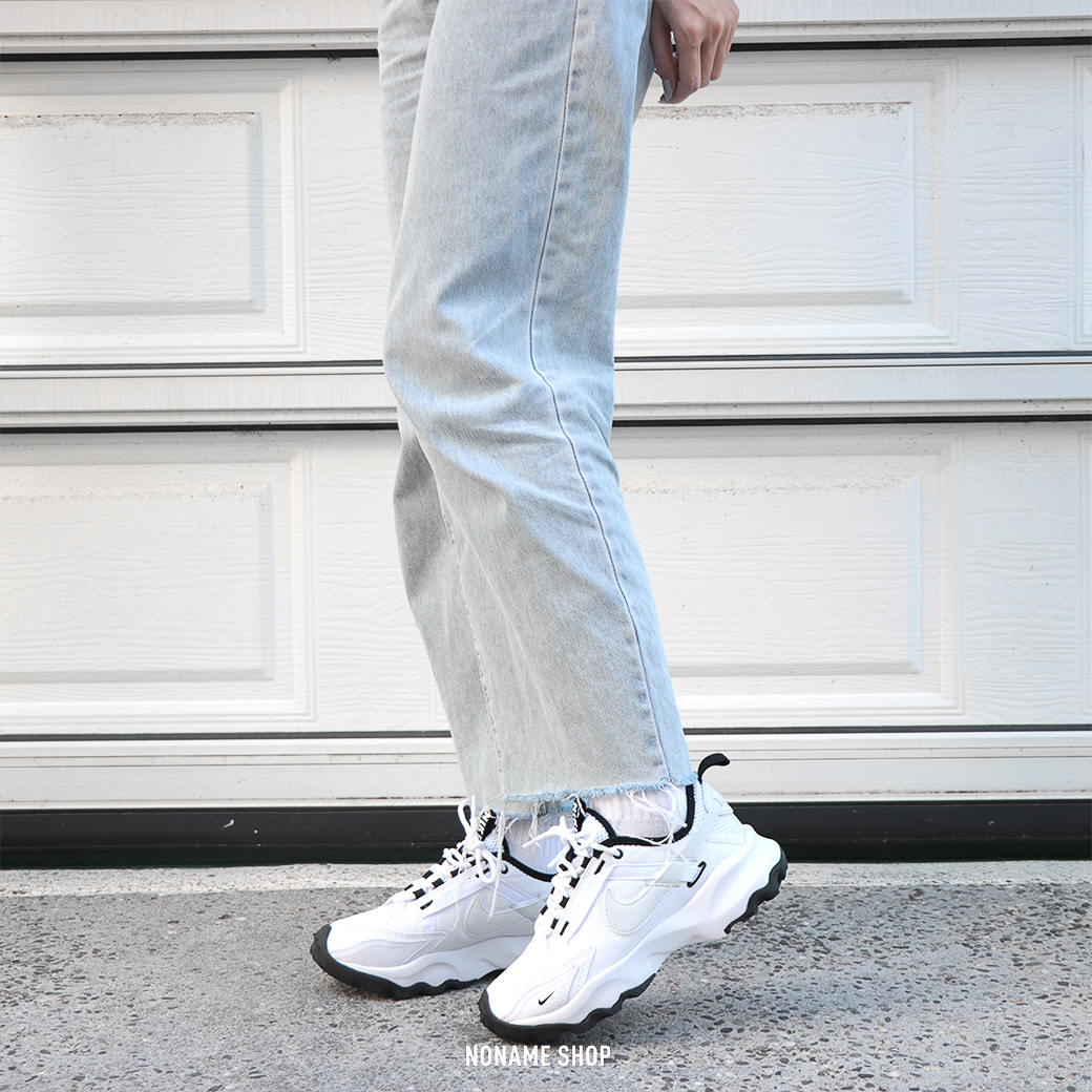 💥出清特價💥 NIKE TC 7900 LX COCO 老爹鞋 黑白色 薰衣草紫