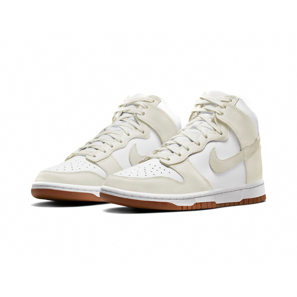 Nike Dunk High Sail Gum 奶油白 米白 卡其底 DD1869-109