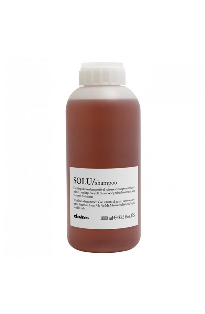 DAVINES - 達芬尼斯 SOLU Shampoo 清爽潔淨洗頭水(油脂過盛髮質) 1000ml