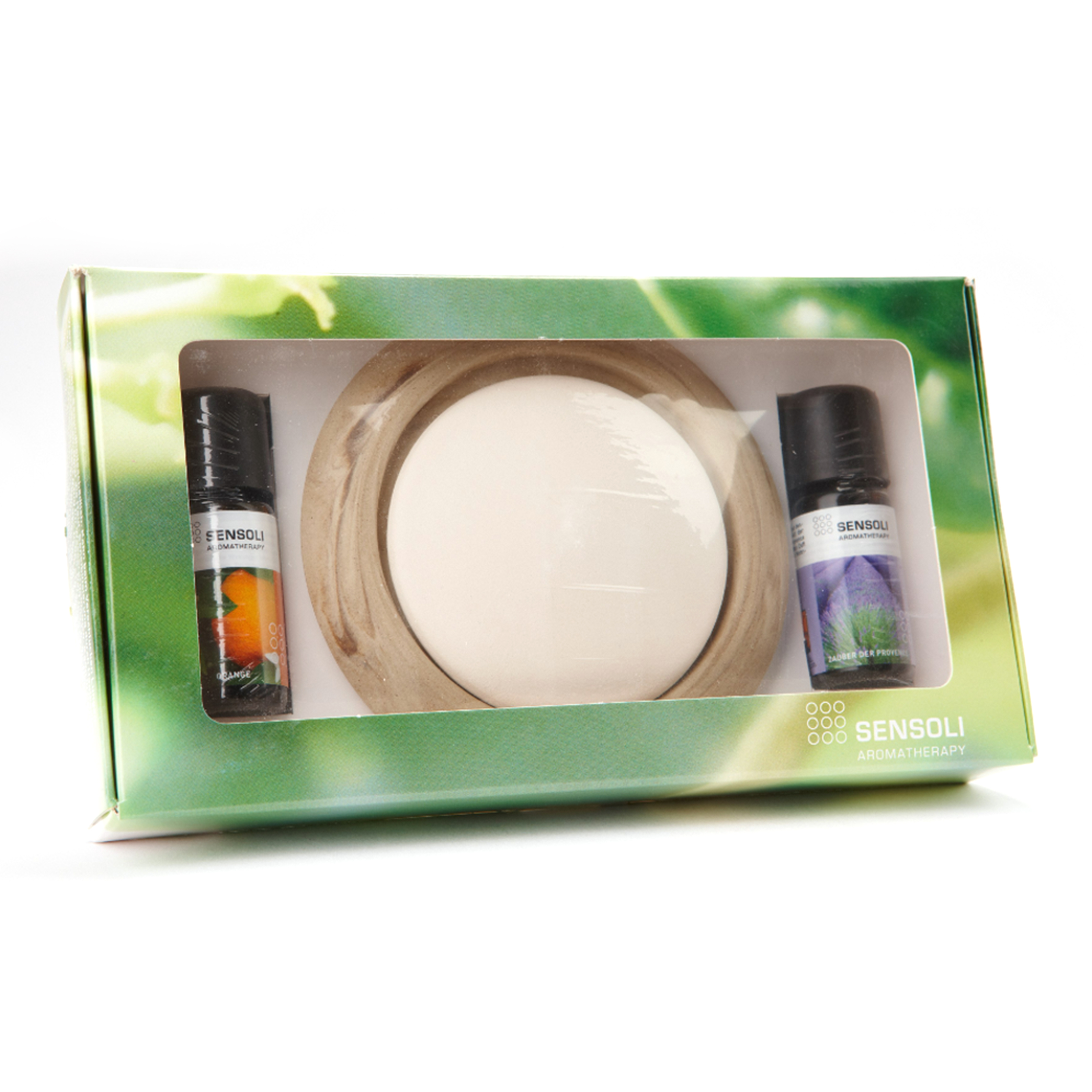 Sensoli 德國手製陶瓷擴香石套裝  (薰衣草&甜橙精油) (大盒裝)