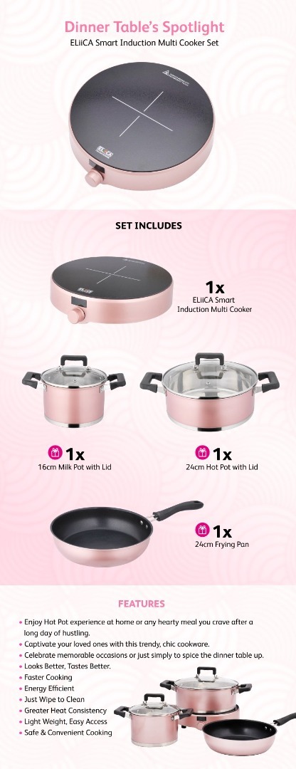 eliica smart induction cooker