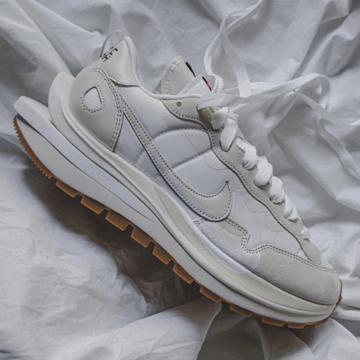 Sacai x Nike VaporWaffle “White and Gum