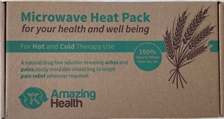 可用微波爐加熱的小麥和薰衣草舒緩熱敷袋 46厘米長