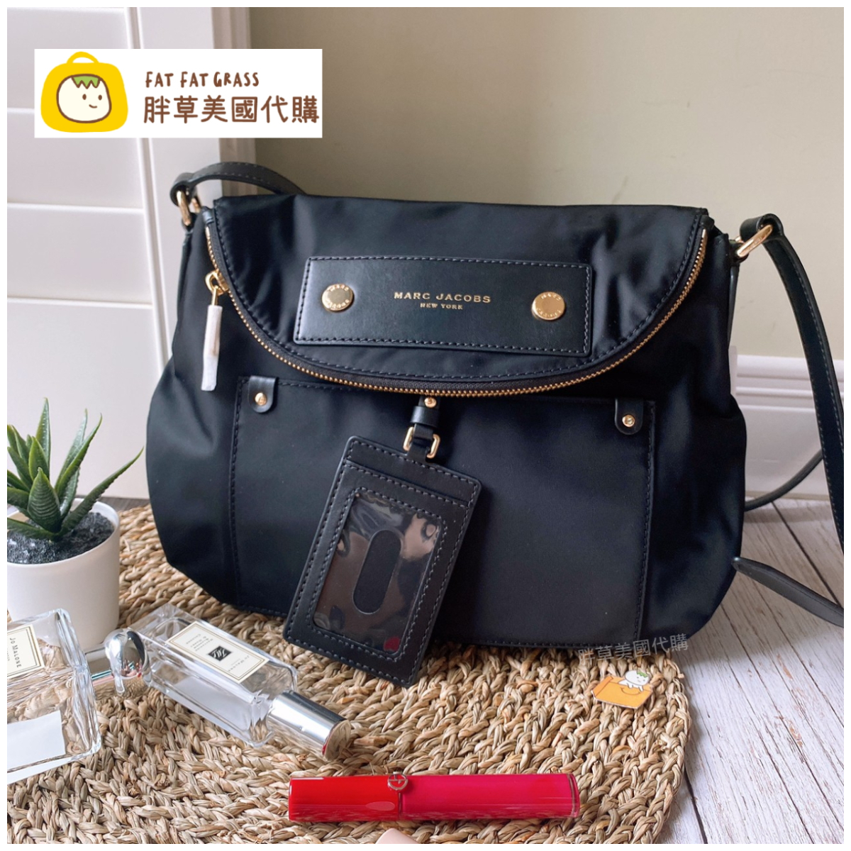 【現貨】MJ Preppy 小豬包 大款 側背包 尼龍包 斜揹包 女生包包 女包 Marc Jacobs MarcJacobs