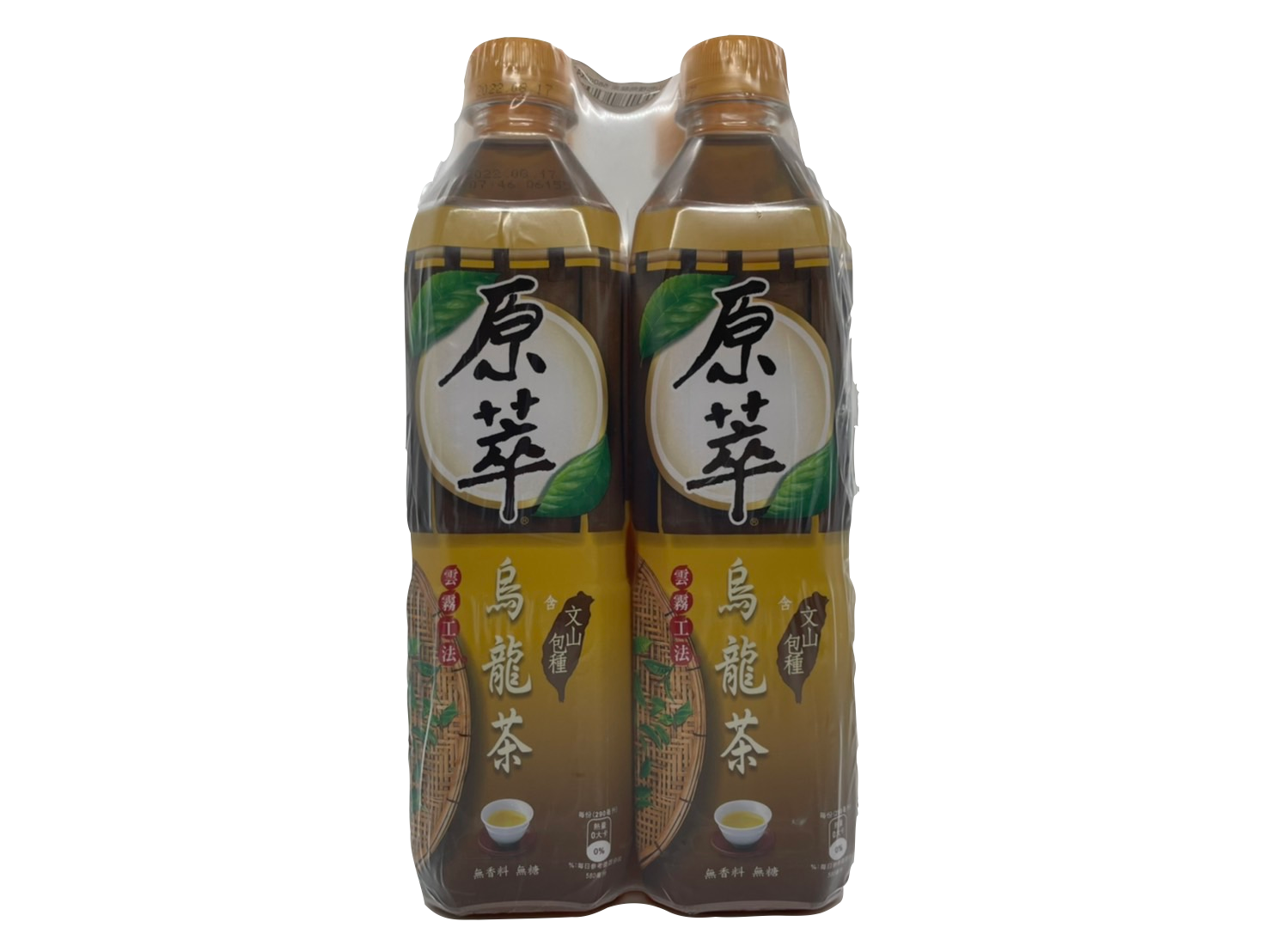 【原萃】無糖烏龍茶580ml (4瓶裝)