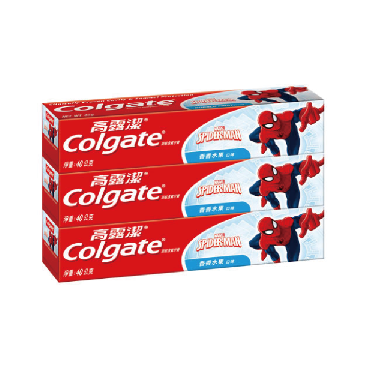 【高露潔】兒童牙膏香香水果40g*3入(不挑款)