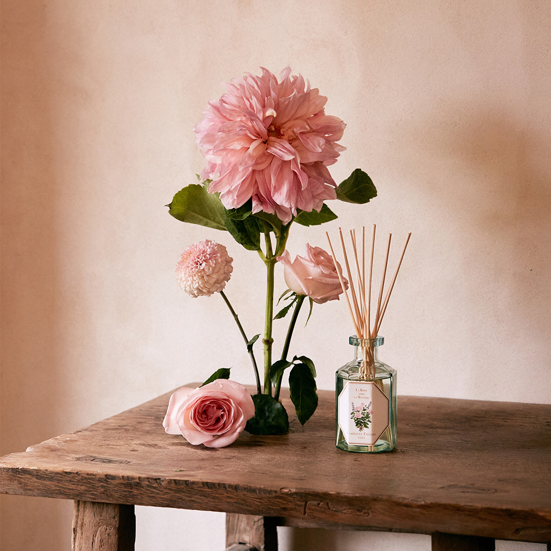 Carrière Frères 玫瑰愛薄荷擴香瓶