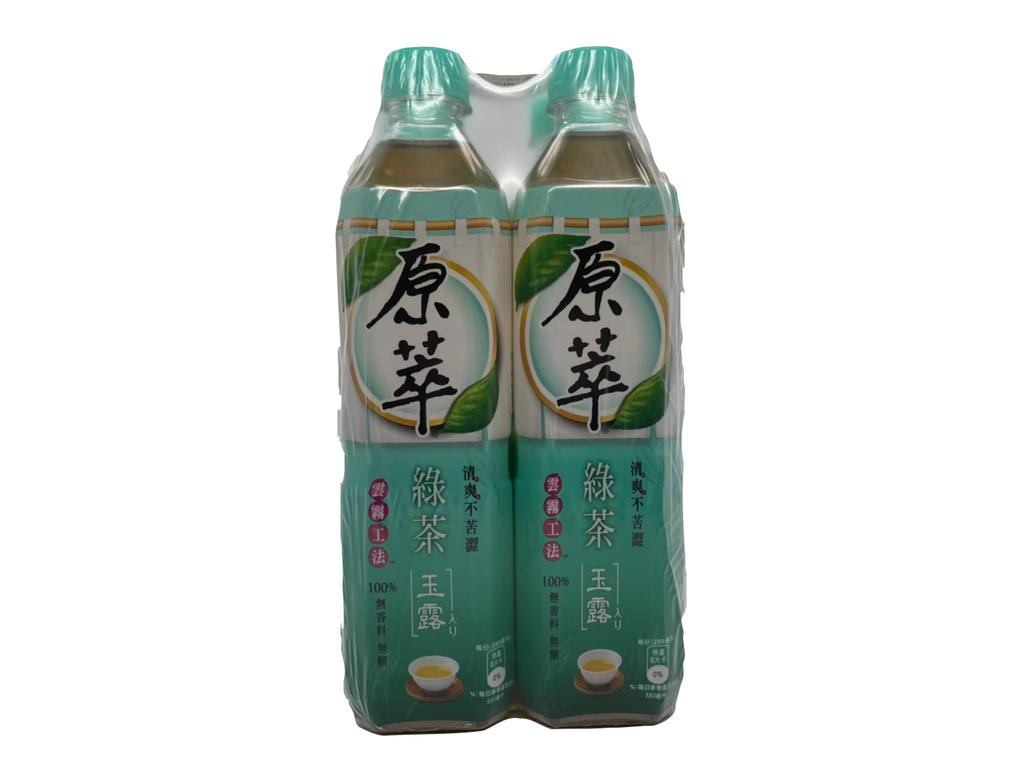 【原萃】無糖綠茶玉露580ml (4瓶裝)