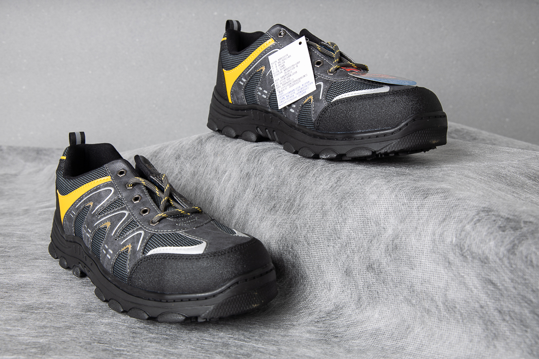 癸海GUIHAI│運動鋼頭安全鞋│防穿刺│黑灰│【618】