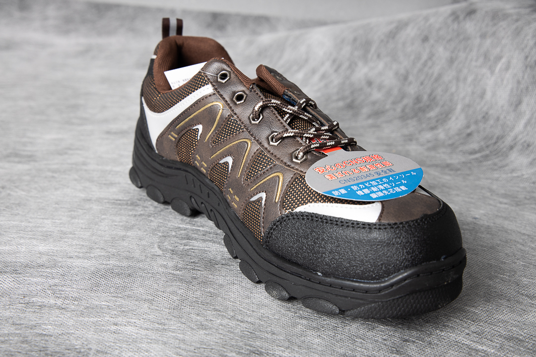 癸海GUIHAI│運動鋼頭安全鞋│防穿刺│咖啡│【618】