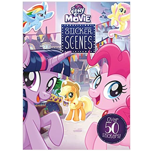 My Little Pony The Movie Sticker Scenes貼紙遊戲書