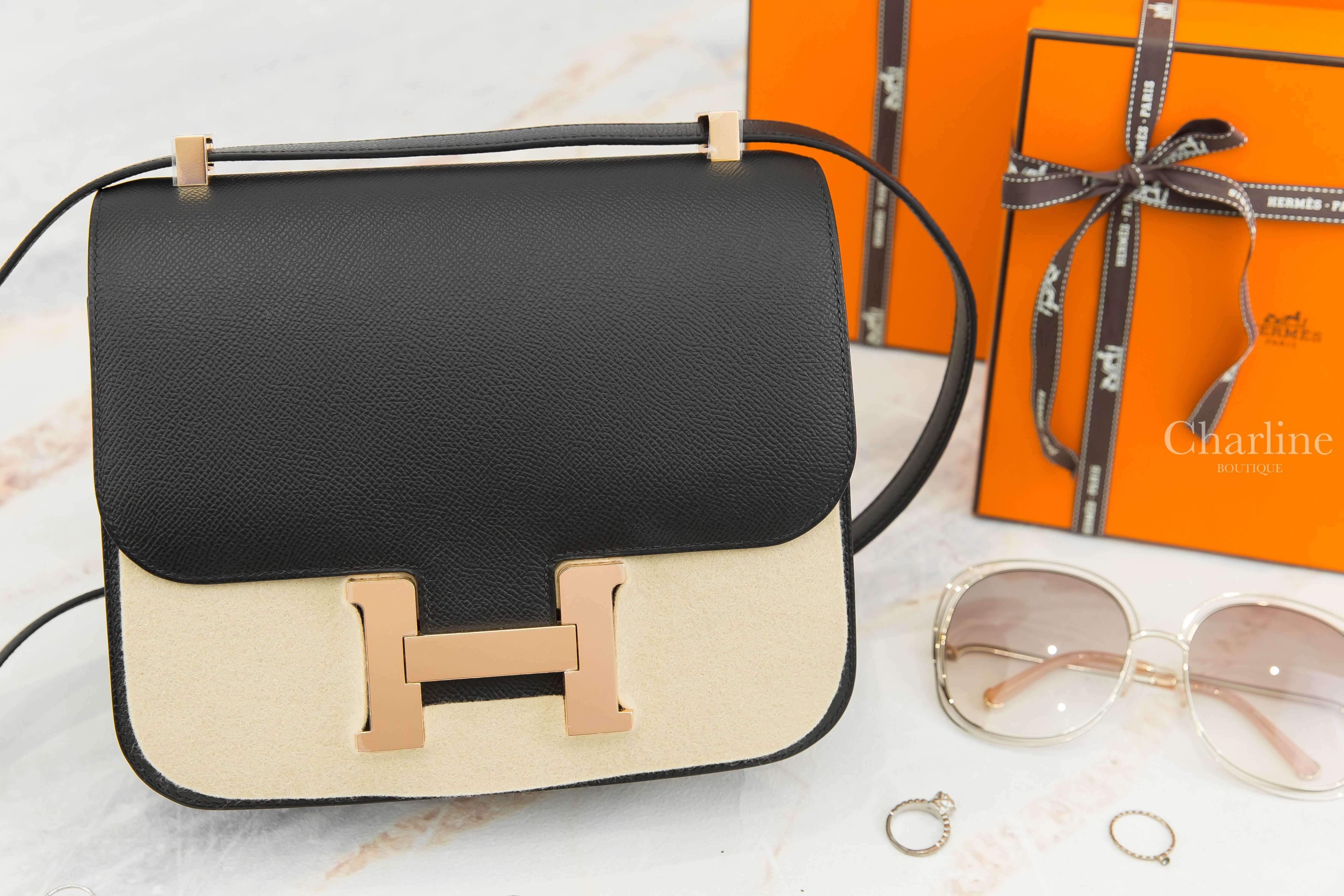 Hermès Constance III 24cm 89 Noir Epsom 黑色玫瑰金釦