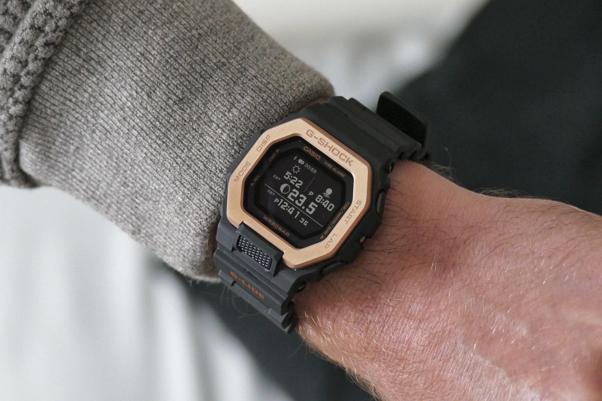 Buy Casio G-Shock Glide GBX-100NS-4 Tide Moon Watch
