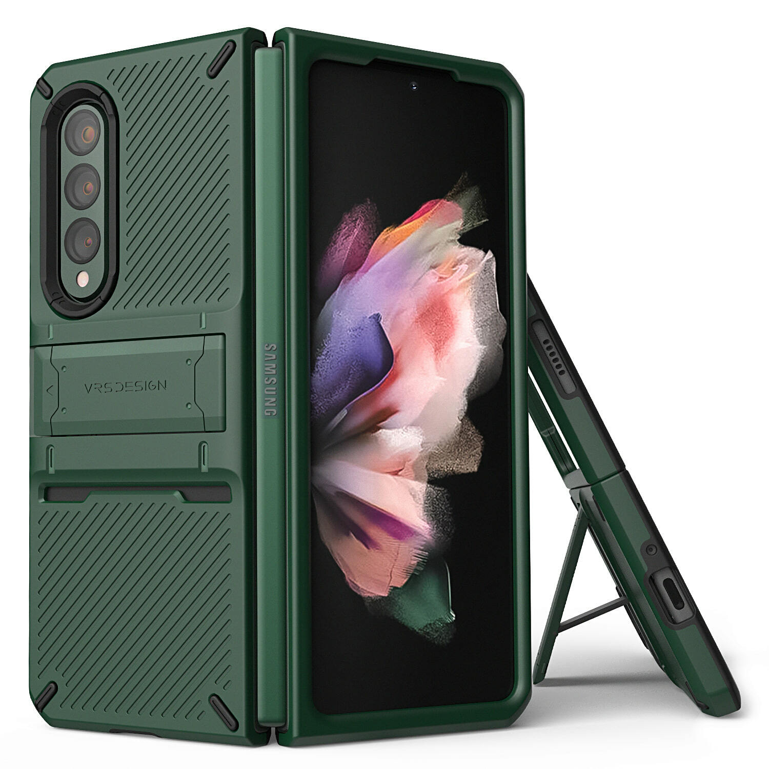 VRS Design - QuickStand Pro - Galaxy Z Fold 3 Case 支架防撞手機殼
