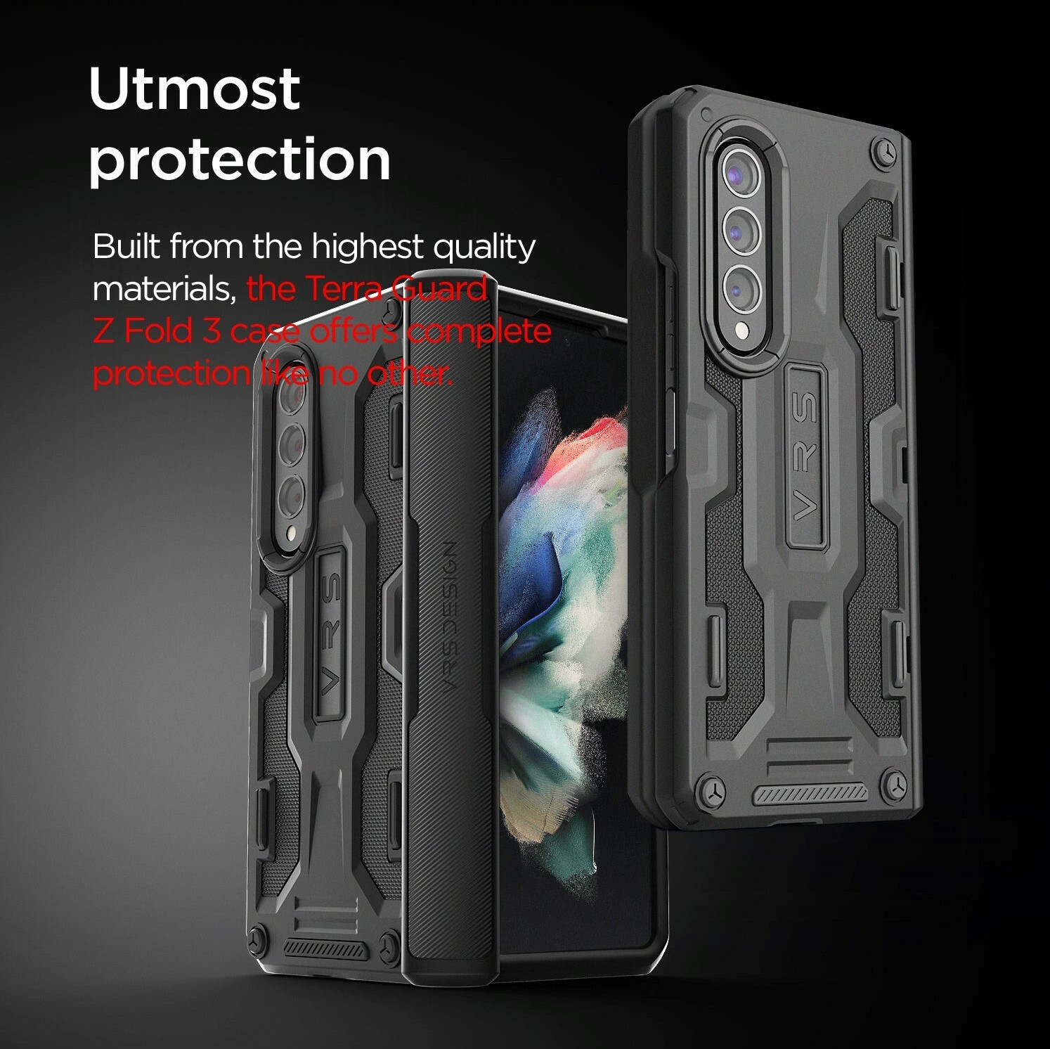 VRS Design - Terra Guard - Galaxy Z Fold 3 5G Case 高度防撞手機殼
