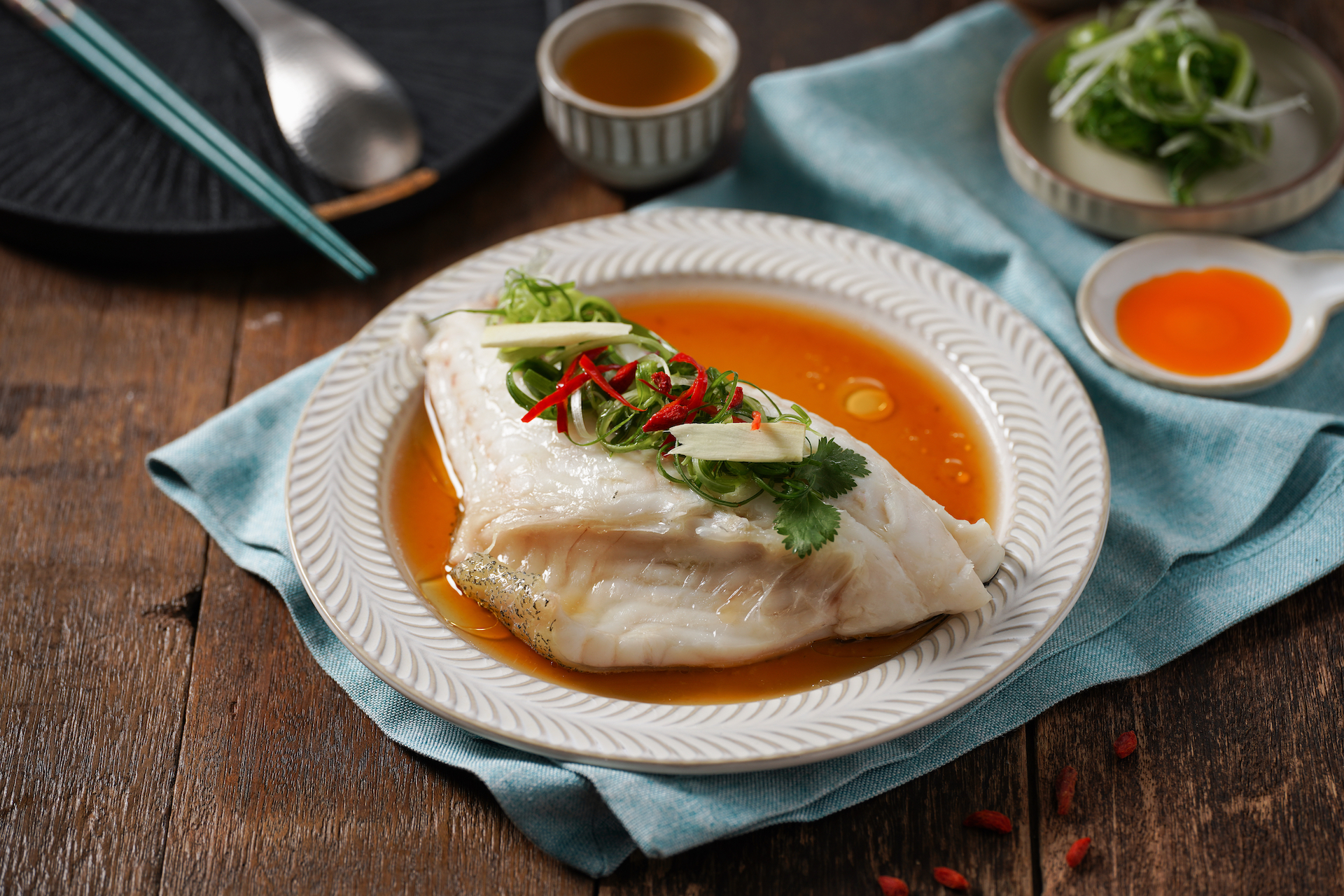 龍虎斑蒸魚三件組-懶人救星