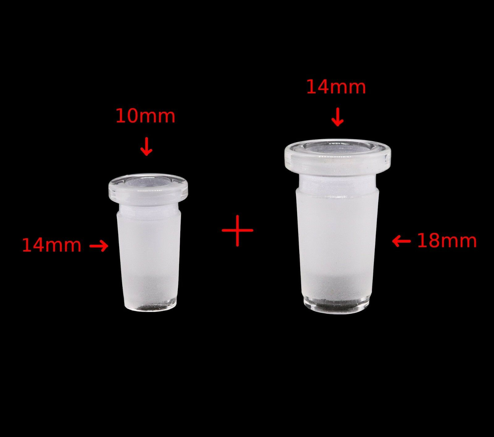 🇹🇼Stoner Smoke Shop - Water Adapter 玻璃轉接頭 （10mm/14mm/18mm ）