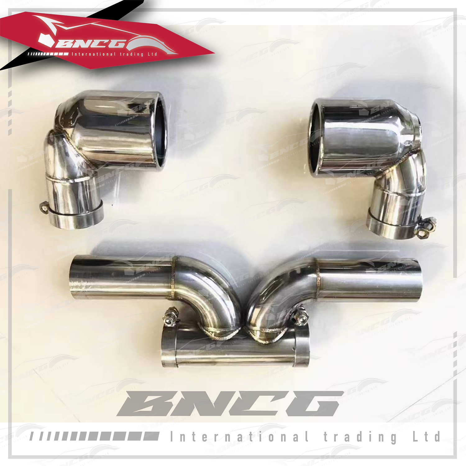 保時捷 Porsche 718 982 2016+ 改裝 304不鏽鋼 尾段 排氣管 尾飾管