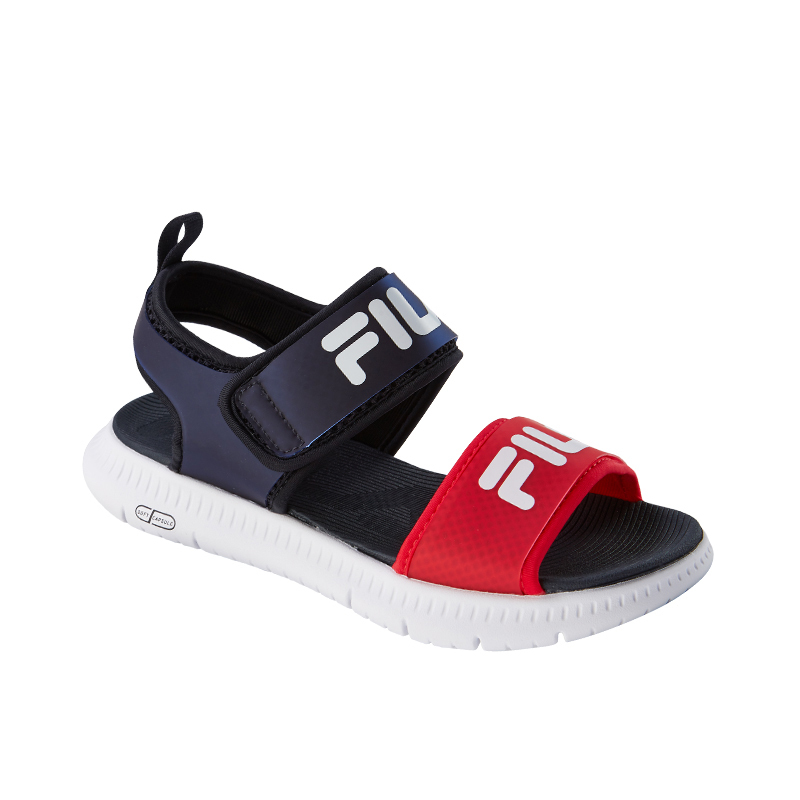 Fila sandals kids sales brown