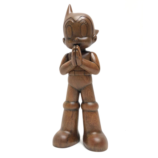 ToyQube Astro Boy Greeting Figure Wood