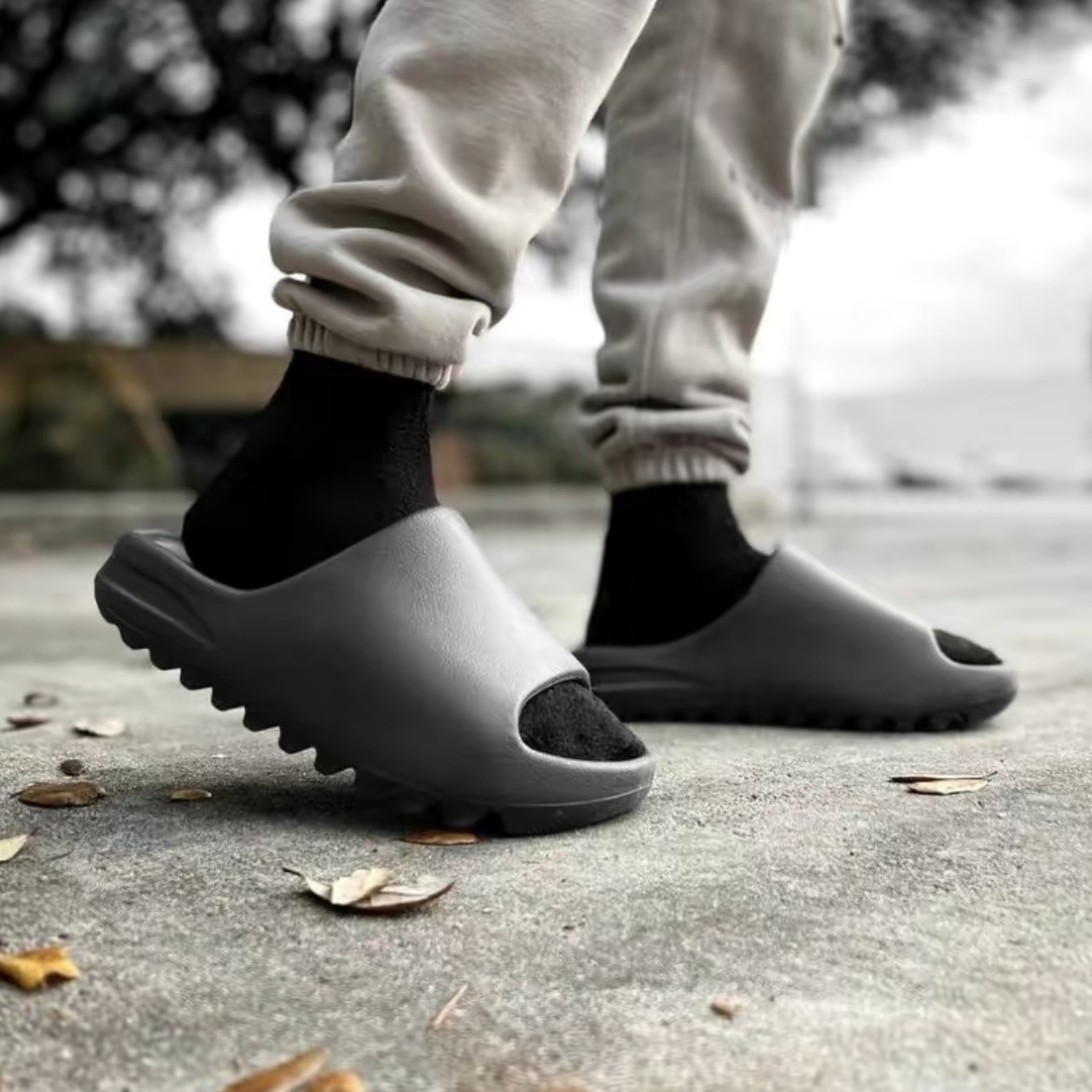 adidas YEEZY Slide Onyx イージー スライド オニキス-