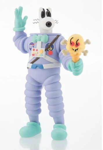 Steven Harrington x ICECREAM 'Cosmic Cone' Sculpture (Yellow Cone)